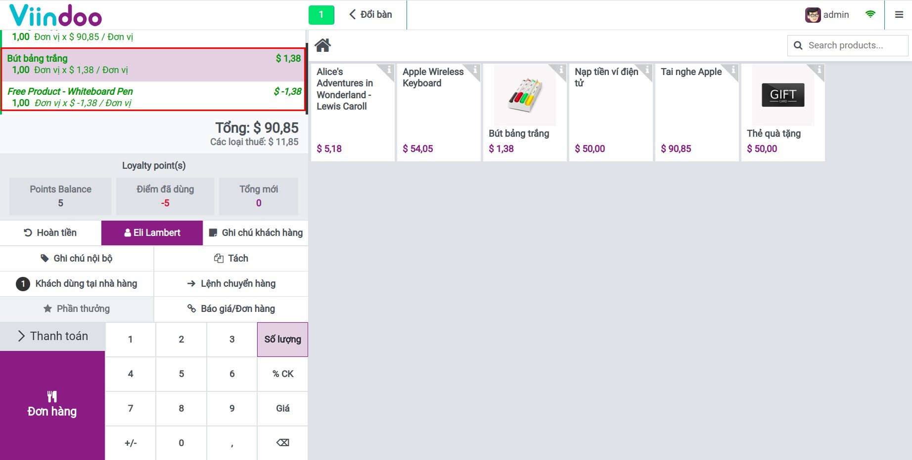 Thiết lập chương trình thẻ khách hàng thân thiết trong POS