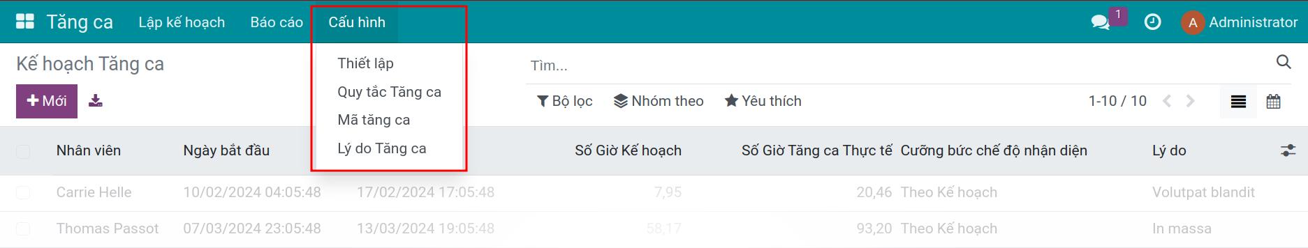 Quyền Quản trị viên