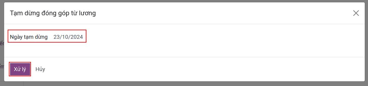 Tạm dừng đóng góp bảo hiểm
