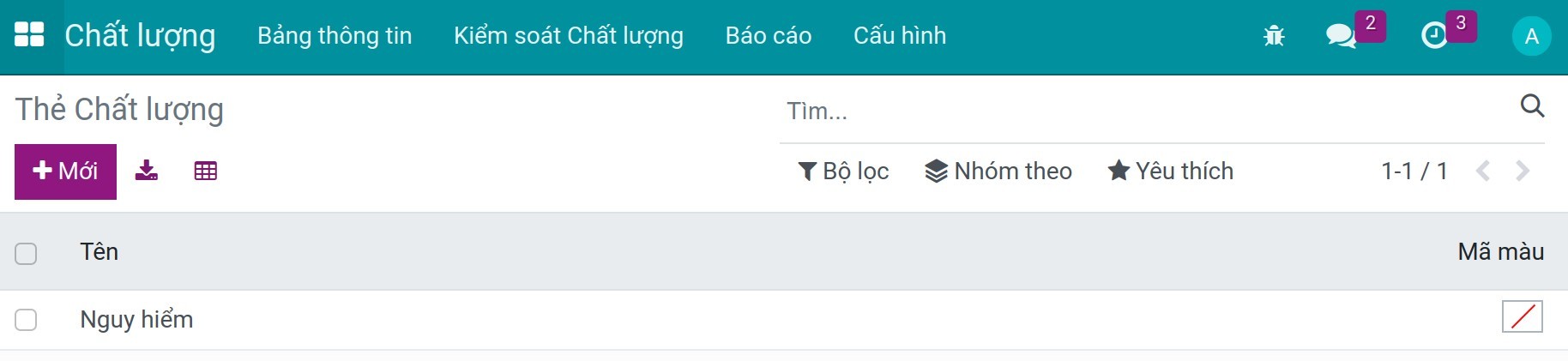 Tag chất lượng