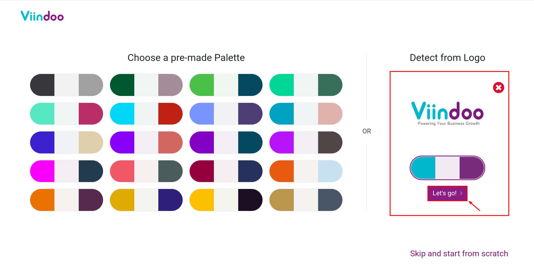 Choose a company logo