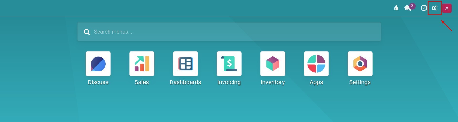 Navigate to the viindoo customizer app
