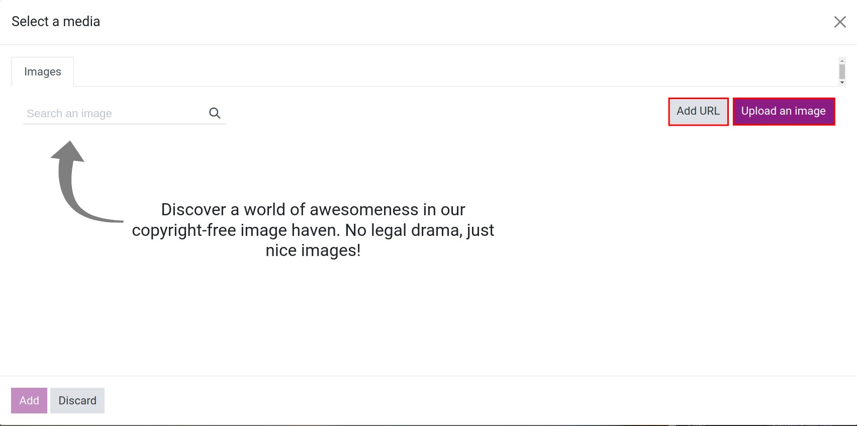 Upload a new website logo - Viindo Website