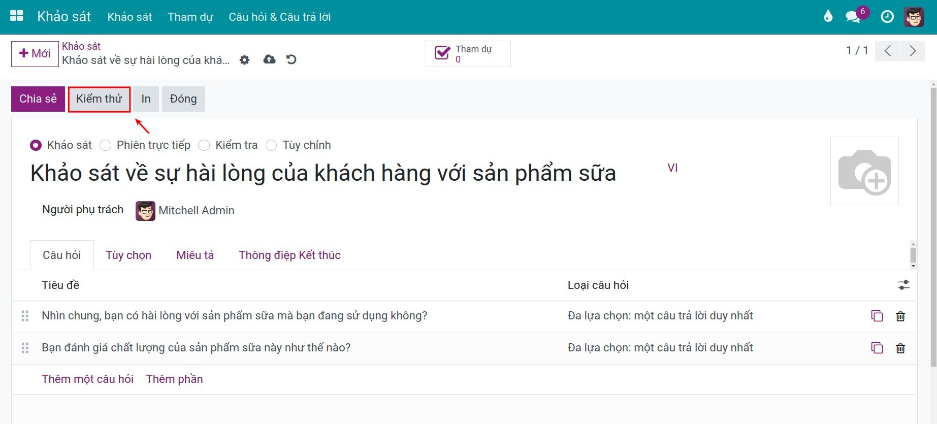 Kiểm thử Khảo sát