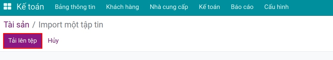 Tải lên tệp Viindoo