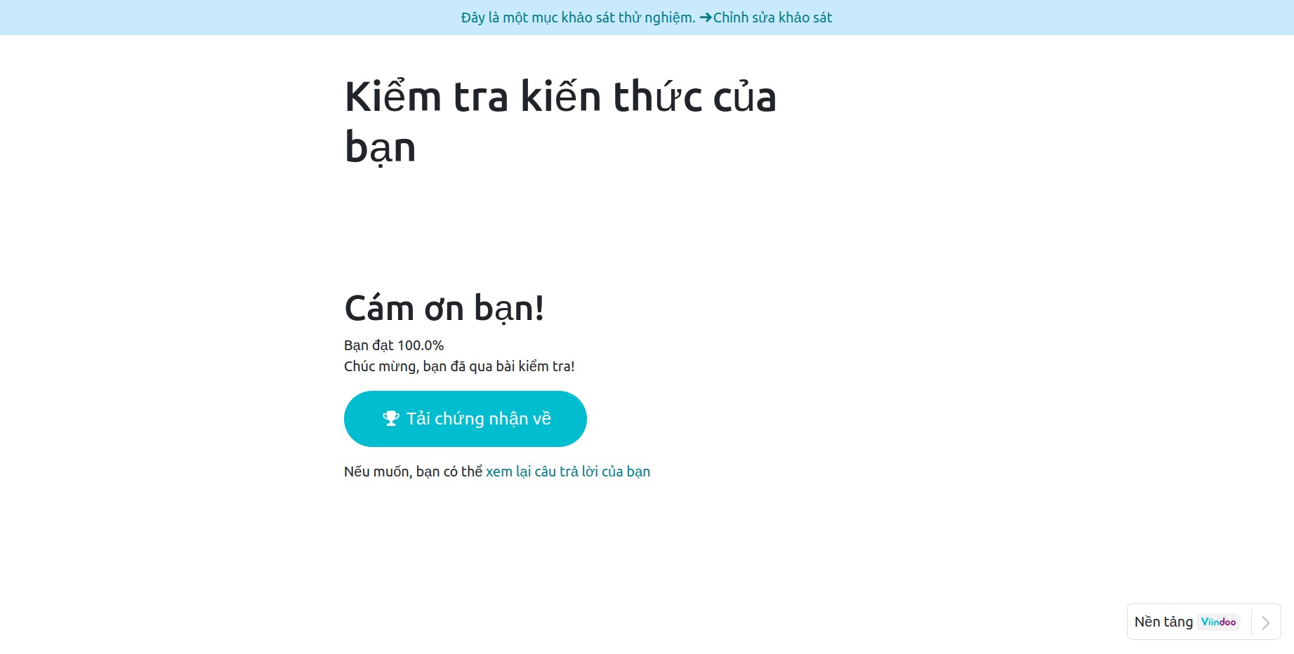 Download chứng chỉ