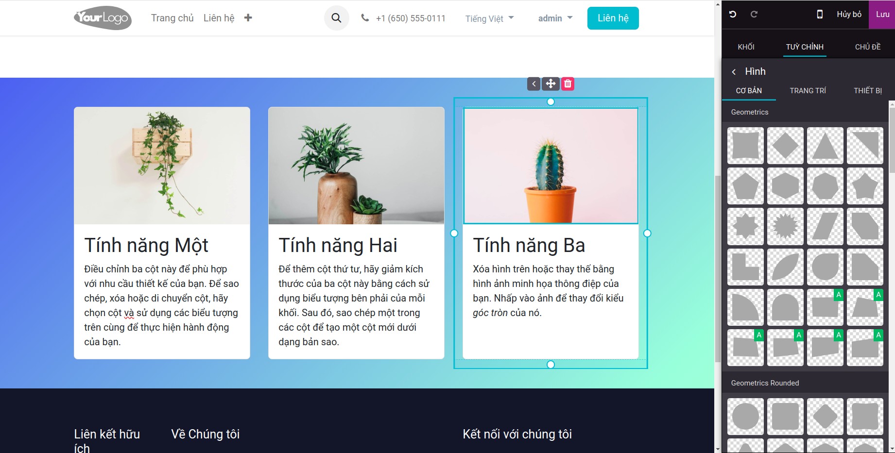 Hình dáng