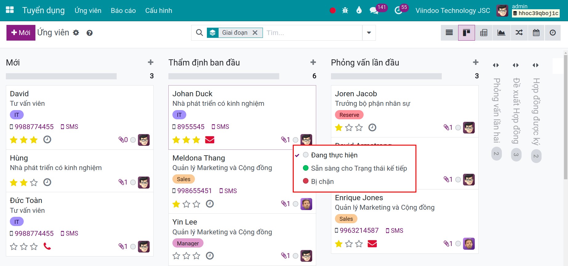 Nhãn kanban