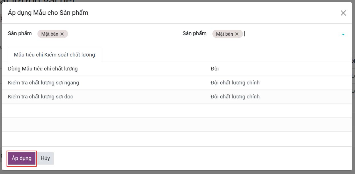 Chọn sản phẩm