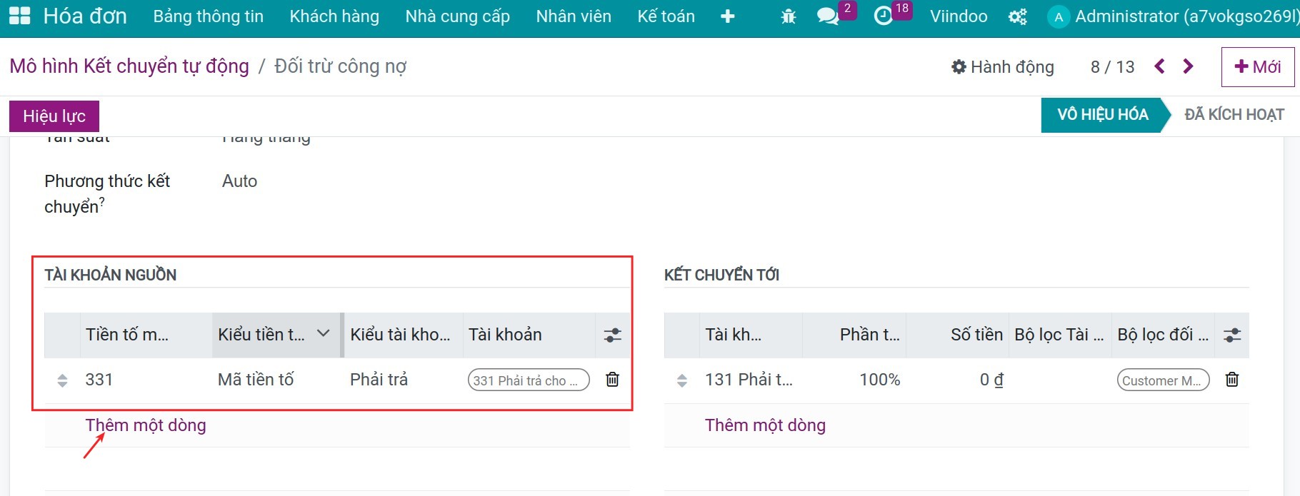 Tài khoản nguồn