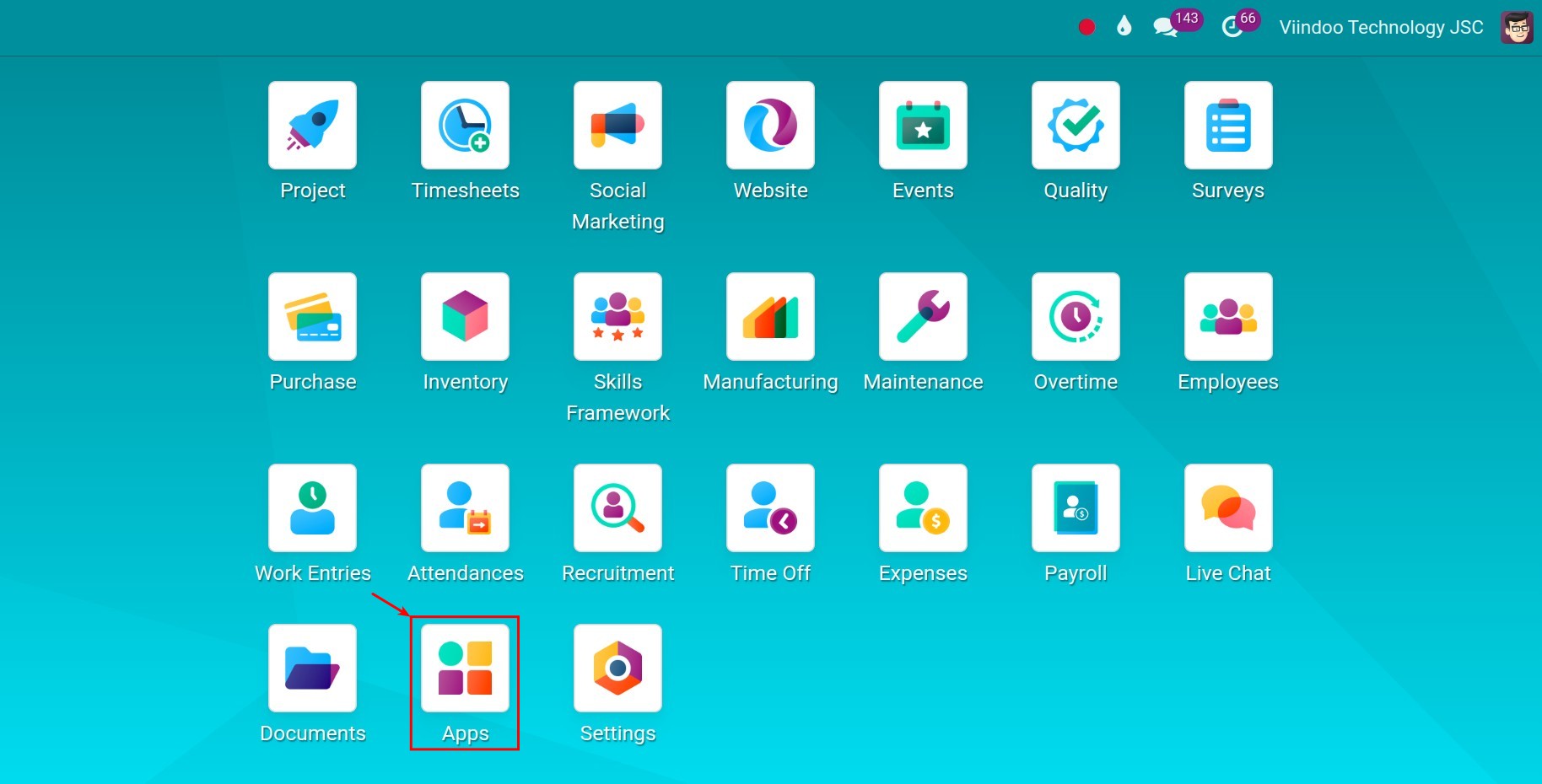 Viindoo apps