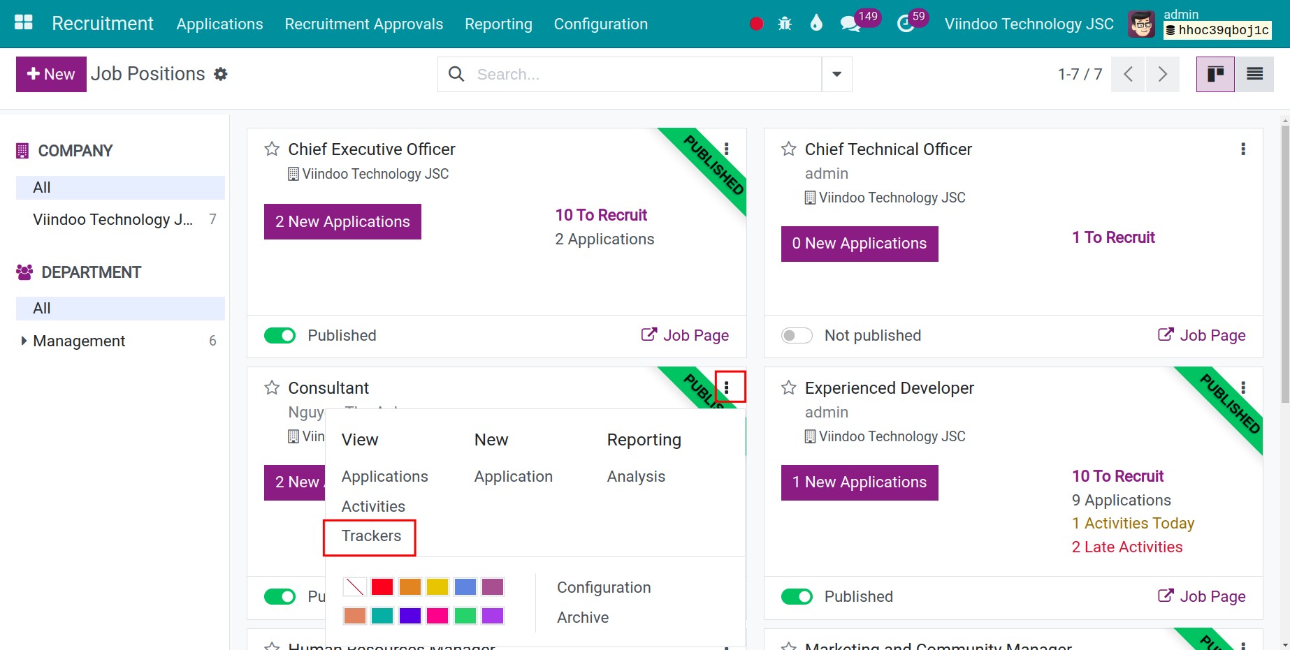 Create email for sources