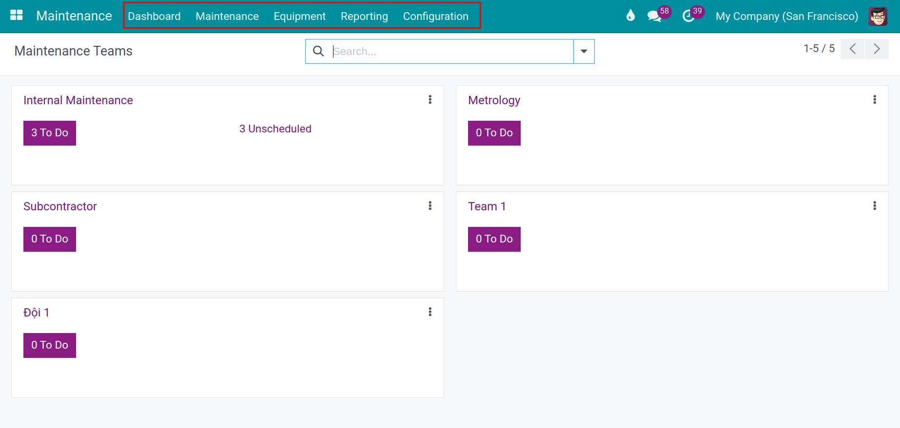 App overview.