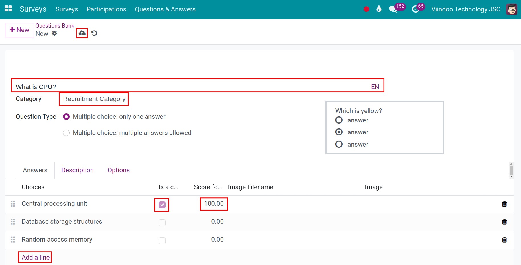 Create Questions Bank