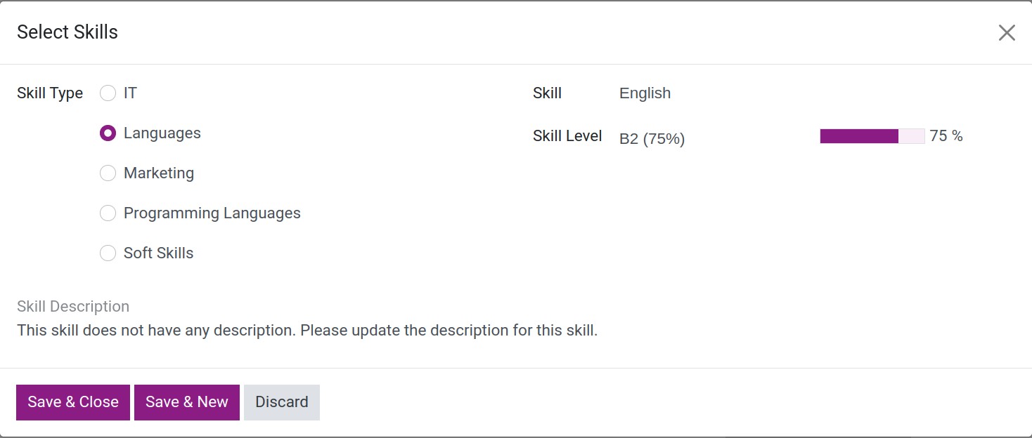 Save Skill Types