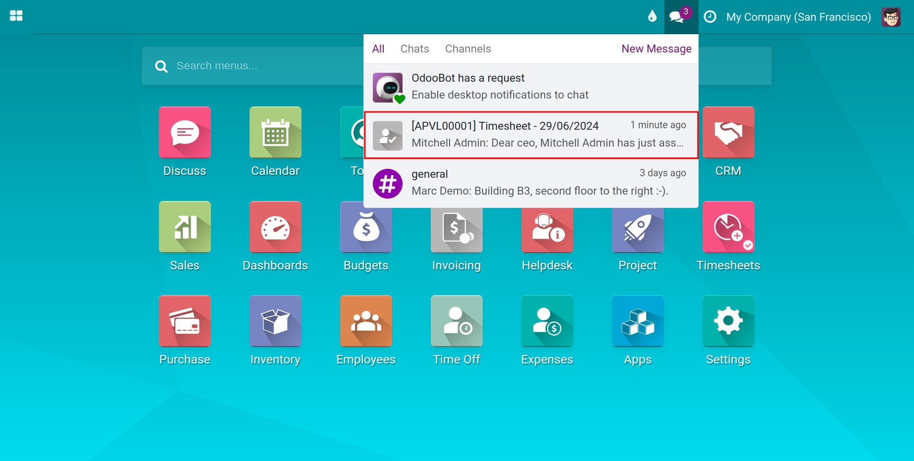 Projects overview Viindoo