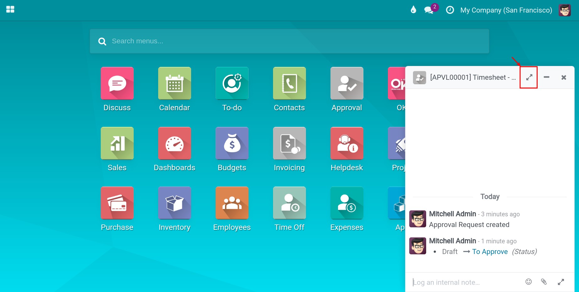 Projects overview Viindoo