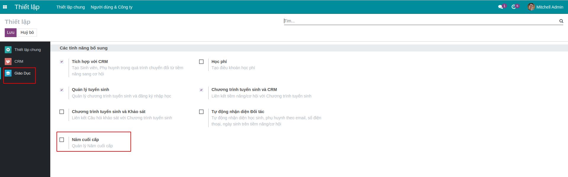 Tùy biến thiết lập trong Kỹ thuật phát triển server-side