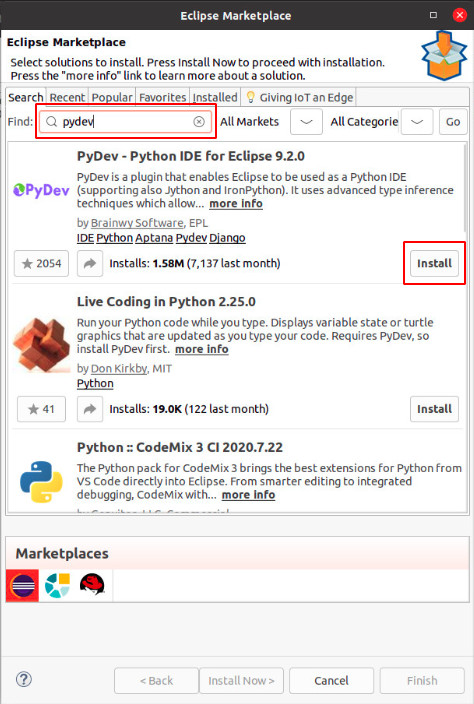 Cài đặt PyDev trên Eclipse