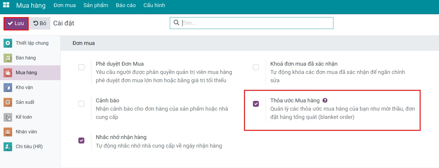 kich hoat tinh nang mua hang