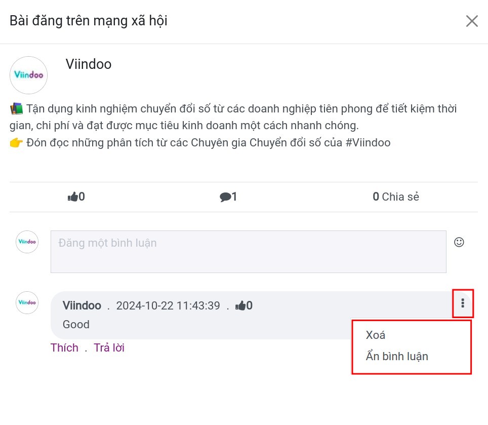 Ấn bình luận