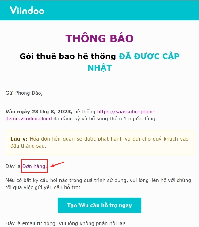 đơn bán gia tăng