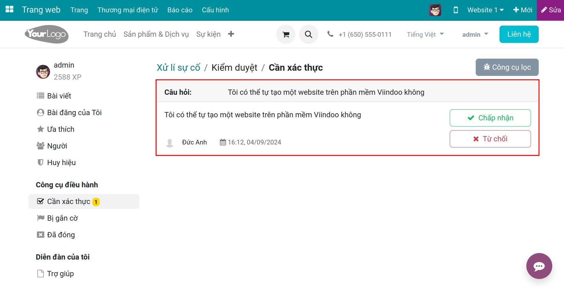 Duyệt câu hỏi