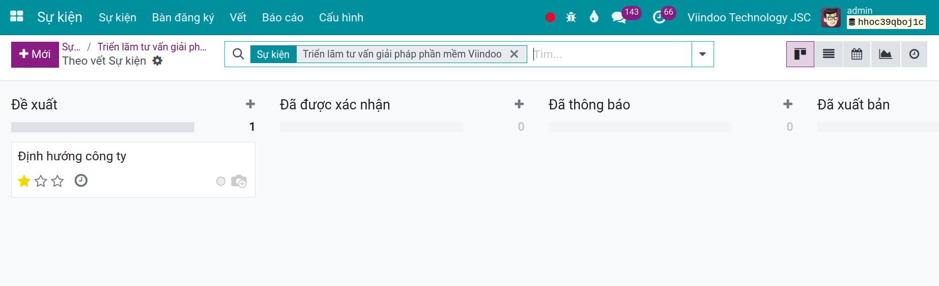 Xem diễn thuyết dạng kanban