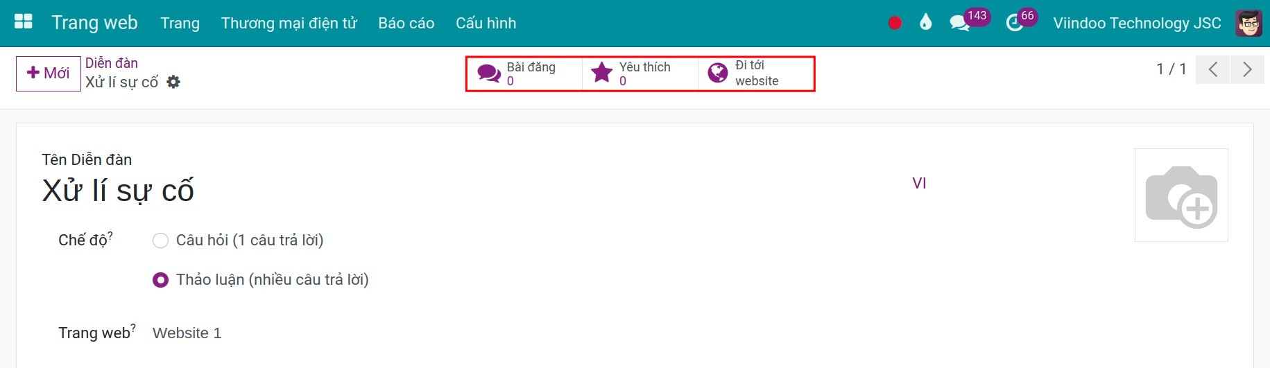 Quản lý diễn đàn
