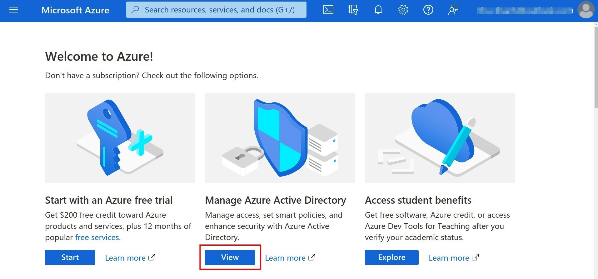 Quản lý Azure Active Directory