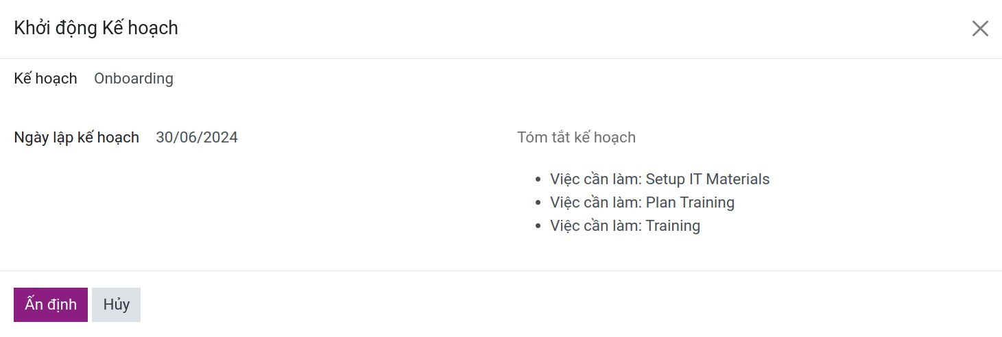 Khởi động kế hoạch hành động Viindoo