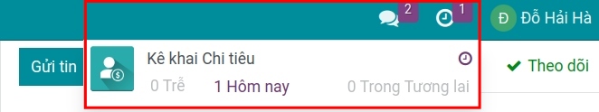 Quản lý chi tiêu cần duyệt