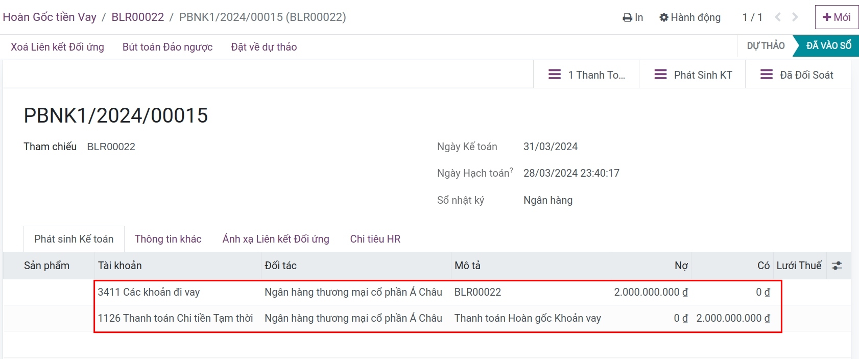 phat sinh ke toan hoan goc