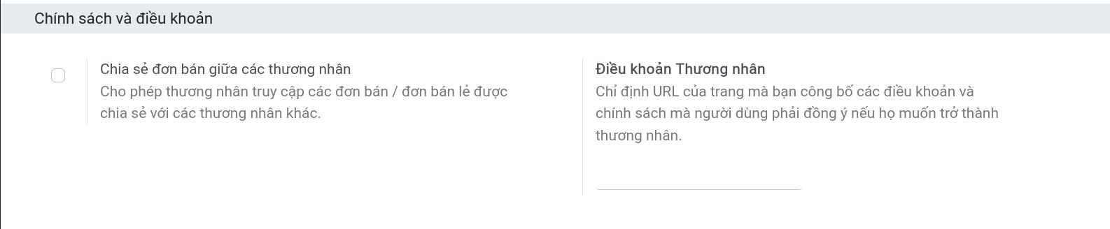 Điều khoản và chính sách thanh toán Ứng dụng Viin marketplace trong Viindoo