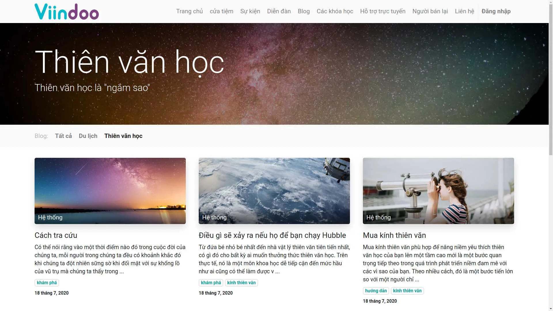 Quản lý blogs dễ dàng Nền tảng Blogs nguồn mở Viindoo EOS